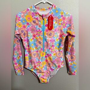 Wonder Nation Youth long sleeve swimwear NWT